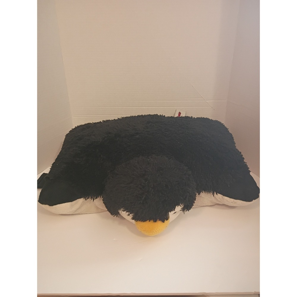 Pillow Pets Penguin Plush Stuffed Animal Toy Black White‎ Yellow UT6534CN